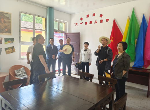 景区码考察团赴古浪县调研文旅项目