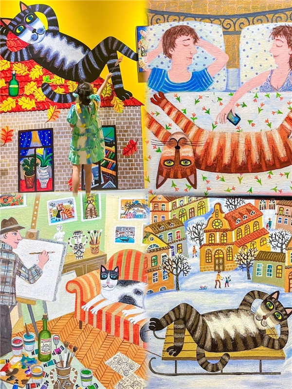 ​共建中白文化桥梁，喵趣奇境——白俄罗斯稚拙艺术特展深圳站已火热开幕