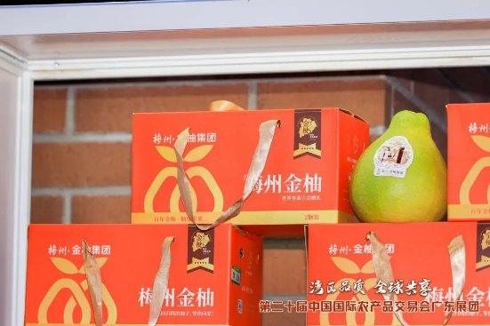 “梅字号”农产品受热捧！第二十届中国国际农产品交易会举行