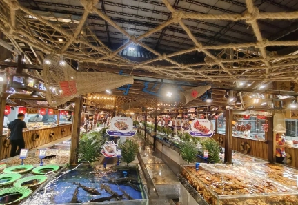 尚普咨询集团——椰林海鲜码头荣获尚普咨询品牌证明