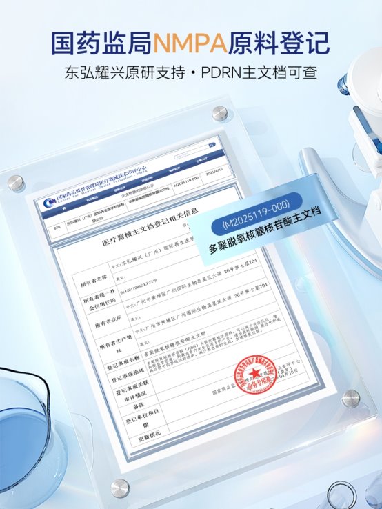 尚普咨询集团:东弘耀兴荣获全球PDRN领导者&领导品牌双项市场地位声明 尚普咨询集团:东弘耀兴荣获全球PDRN领导者&领导品牌双项市场地位声明