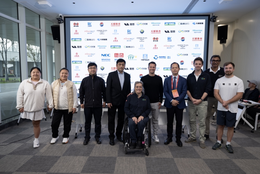 红土场上演绎不屈精神 网球梦想书写生命华章——2025ITF轮椅网球年终总决赛在湖州盛大开幕