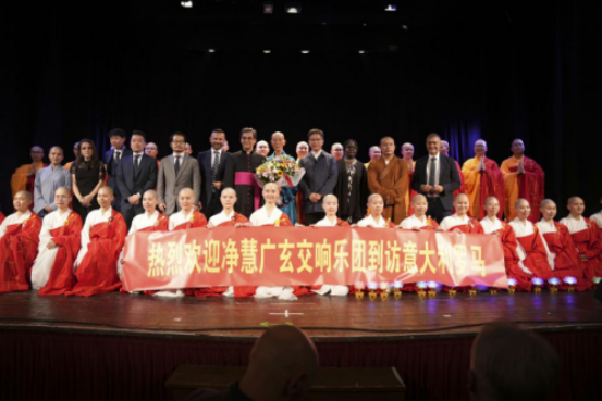 意大利著名音乐人：见到释悟乐大师是我生命中一份珍贵的礼物